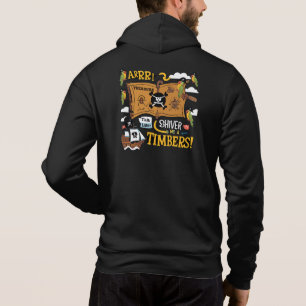Rede wie ein Piratentag Hoodie