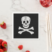 Rede wie ein Piratentag Serviette (Beispiel)