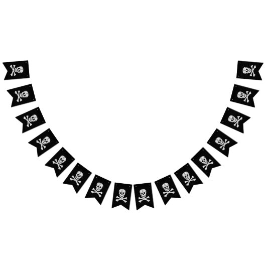 Rede wie ein Piratentag Wimpelkette (Alle)