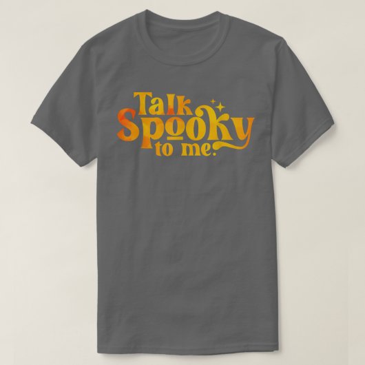 Rede zu Halloween T-Shirt (Design vorne)