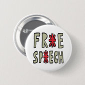 Redefreiheit Button (Vorne & Hinten)