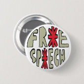 Redefreiheit Button (Vorne & Hinten)