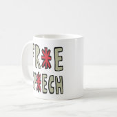 Redefreiheit Kaffeetasse (Vorderseite Links)