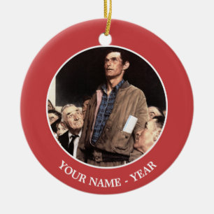 Redefreiheit Keramik Ornament