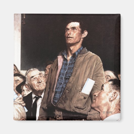 Redefreiheit Magnet (Vorne)