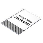 Redefreiheit Notizbuch Notizblock (Linke Seite)