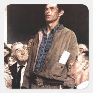 Redefreiheit Quadratischer Aufkleber