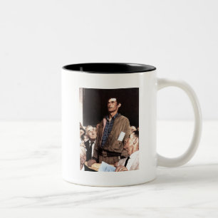 Redefreiheit Zweifarbige Tasse