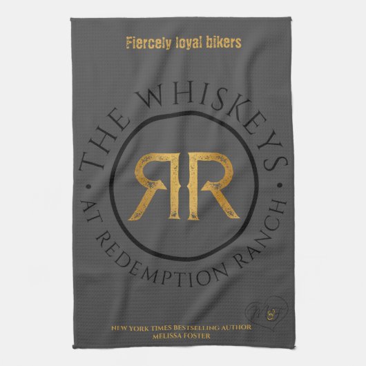 Redeklasse Whiskeys Logo Küchentuch (Vertikal)