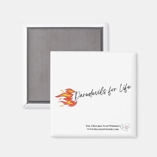 Redemption Ranch Daredevil Magnet (Vorderseite/Rückseite)