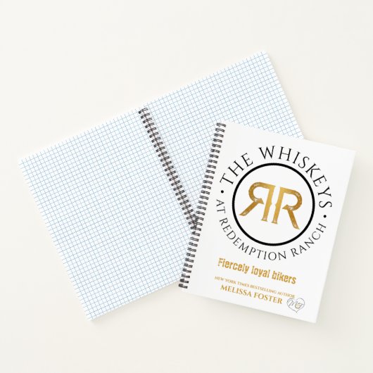 Redemption Ranch Whiskeys Notebook 8,5" l x 11" w Notizblock (Innenseite)