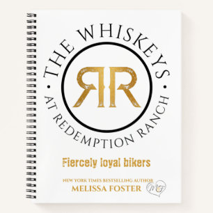 Redemption Ranch Whiskeys Notebook 8,5" l x 11" w Notizblock
