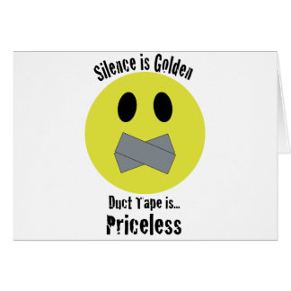 Reden ist Silber, schweigen ist Gold ist