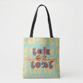 Reden oder Text des Logos Tasche (Vorderseite)