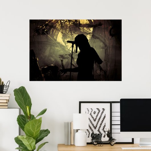 Reden Sie darüber Poster (Heimbüro)