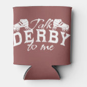 Reden Sie Derby mit mir, Roller Derby Dosenkühler (Vorderseite)