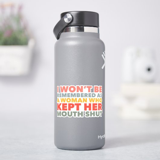 Reden Sie Ihre Wahrheit Aufkleber (HydroFlask)