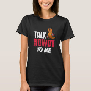 Reden Sie, wie ich Retro lustige Cowgirl Designs P T-Shirt