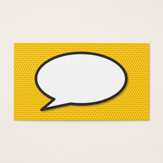 Reden und Think Bubbles Spaß Retro Comic Book (Vorderseite)