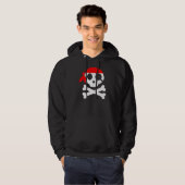 Reden wie ein Piraten-Shirt Hoodie (Vorne ganz)