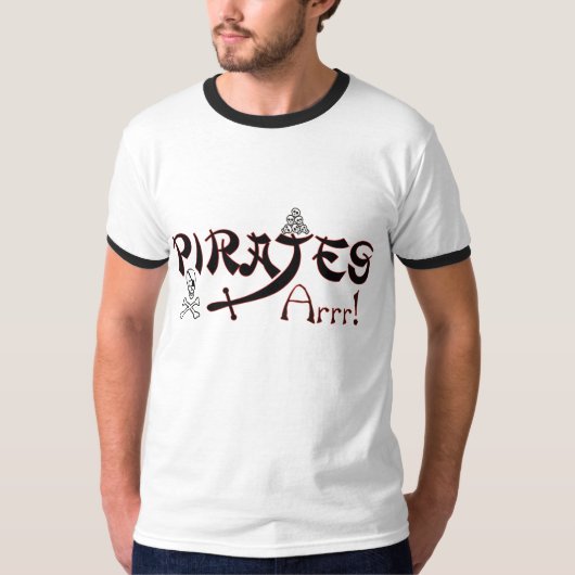 Reden wie Piraten-T - Shirt (Vorderseite)