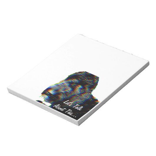 Reden wir darüber.. Notizblock mit Ducky. (Rotiert)