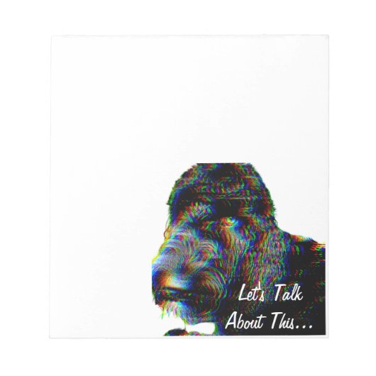 Reden wir darüber.. Notizblock mit Ducky. (Vorderseite)