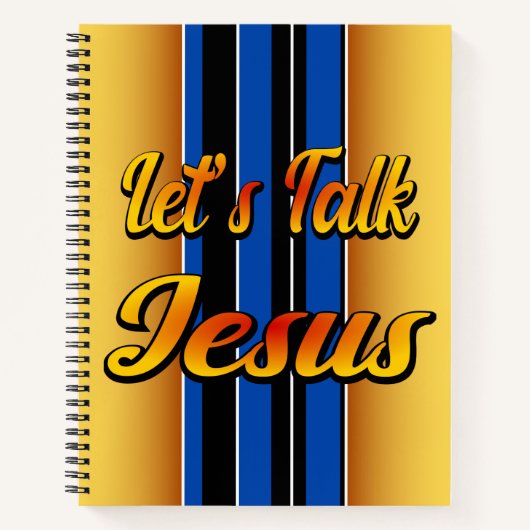 Reden wir Jesus Notizblock (Vorderseite)