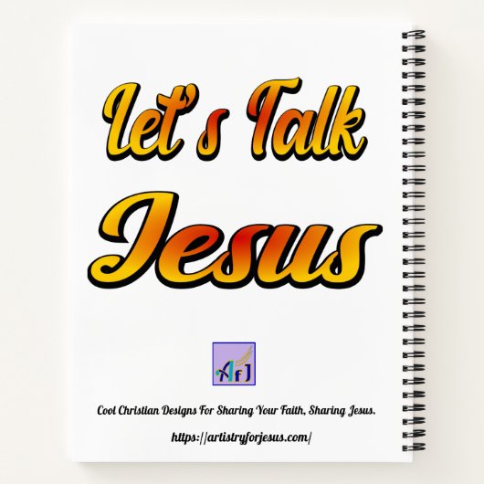 Reden wir Jesus Notizblock (Rückseite)