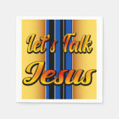 Reden wir Jesus Serviette (Vorderseite)