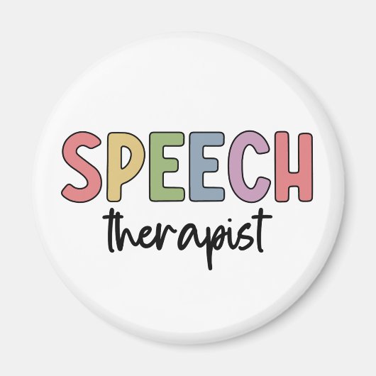 Redepathologe Redetherapeut Magnet (Vorne)