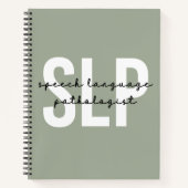 Redepathologe Redetherapeut Notizblock (Vorderseite)