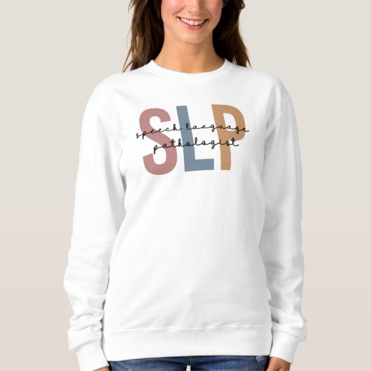 Redepathologe Redetherapeut Sweatshirt (Vorderseite)