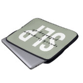 Redepathologe Redetherapeutin SLP Laptopschutzhülle (Vorne Knopf)