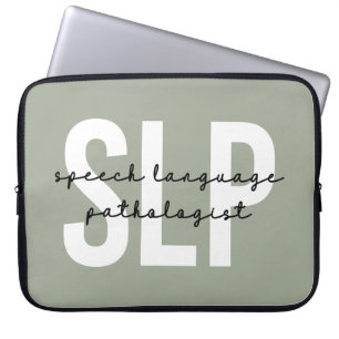 Redepathologe Redetherapeutin SLP Laptopschutzhülle