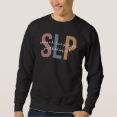 Redepathologe Redetherapeutin SLP Sweatshirt (Vorderseite)