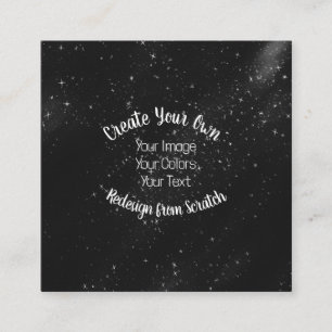 Redesign from Scratch - Create Your Own Quadratische Visitenkarte