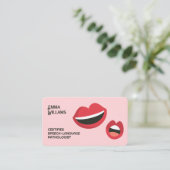 Redetherapeut Visitenkarte (Stehend Vorderseite)