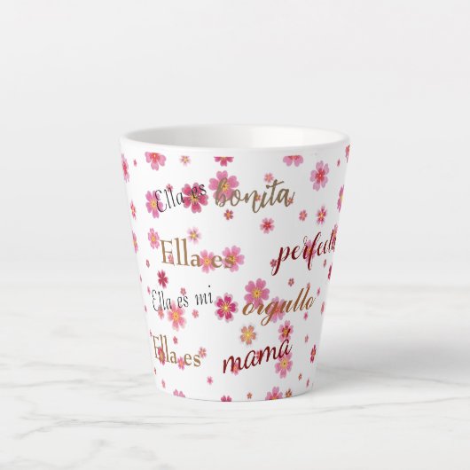 Redewendungen der Mama Tasse Spanisch (Vorderseite)
