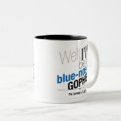 Redewendungen des Jacks - gut bin ich ein Zweifarbige Tasse (VorderseiteRechts)