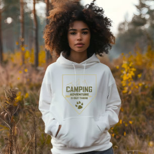 Redewendungen für Camper mit lustigem Camping Hoodie