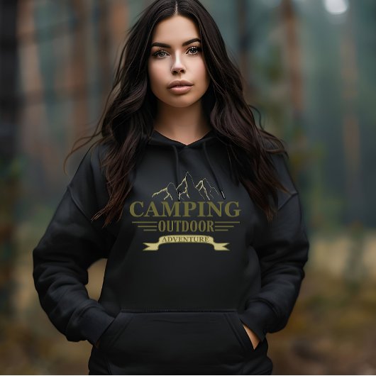 Redewendungen für Camper mit lustigem Camping Hoodie