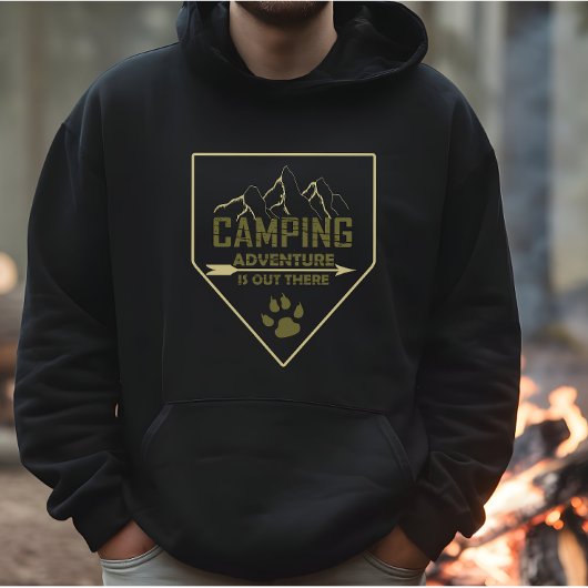 Redewendungen für Camper mit lustigem Camping Hoodie