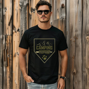 Redewendungen für Camper mit lustigem Camping T-Shirt