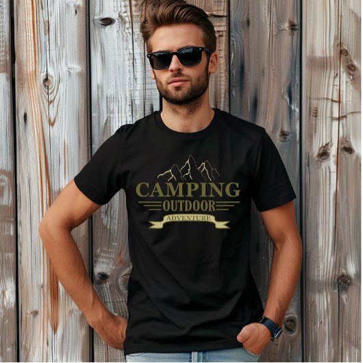 Redewendungen für Camper mit lustigem Camping T-Shirt