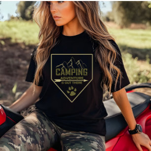 Redewendungen für Camper mit lustigem Camping T-Shirt