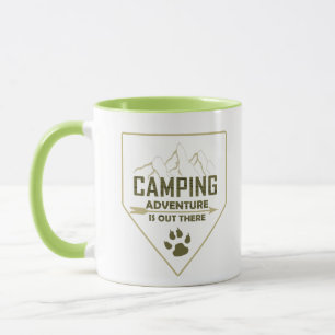 Redewendungen für Camper mit lustigem Camping Tasse