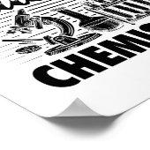 Redewendungen für Chemielehrer | Geschenke für Stu Poster (Ecke)
