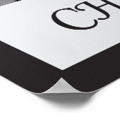 Redewendungen für die Chiropraktische Anpassung Poster (Ecke)