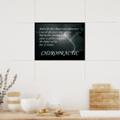 Redewendungen für die Chiropraktische Anpassung Poster (Küche)